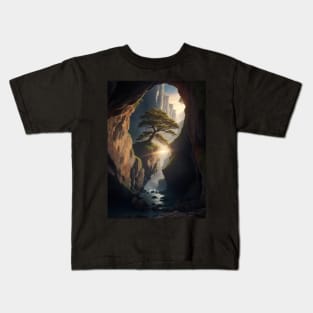 Mystic Luminous Enigma Kids T-Shirt